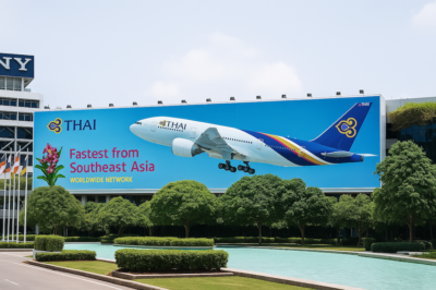 Thailand airport advertising media
