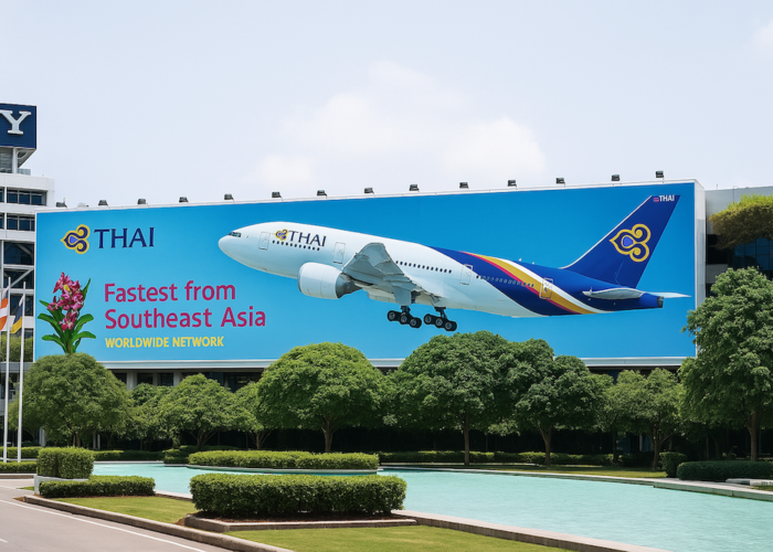 Thailand airport advertising media